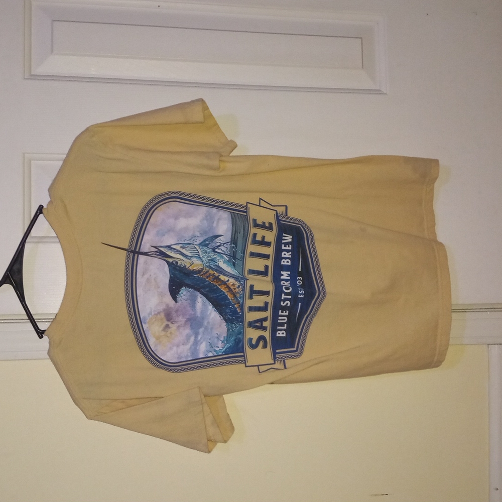 Saltlife T-Shirt, Size S, Tan